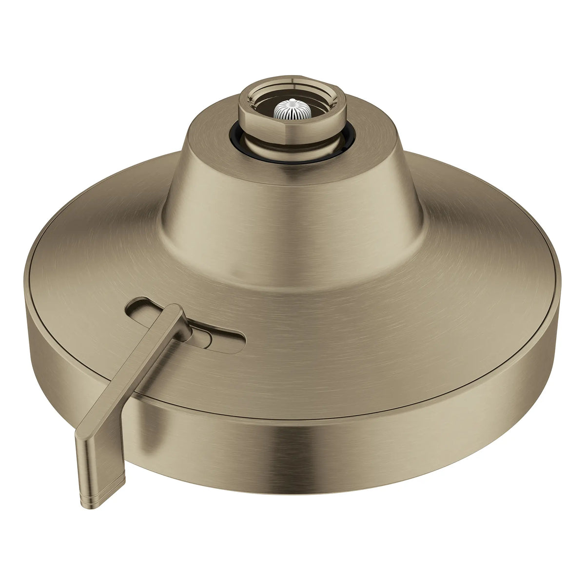 Rainshower Aqua Multi Spray 5 1/2" Showerhead with AquaBooster 2.5 GPM (9.5 L/min) // BRUSHED NICKEL INFINITYFINISH // 283666_Aquabooster_SiloOther_111611EN00_111659EN00_009_01_0001_April2026_0_CDNwebp.webp