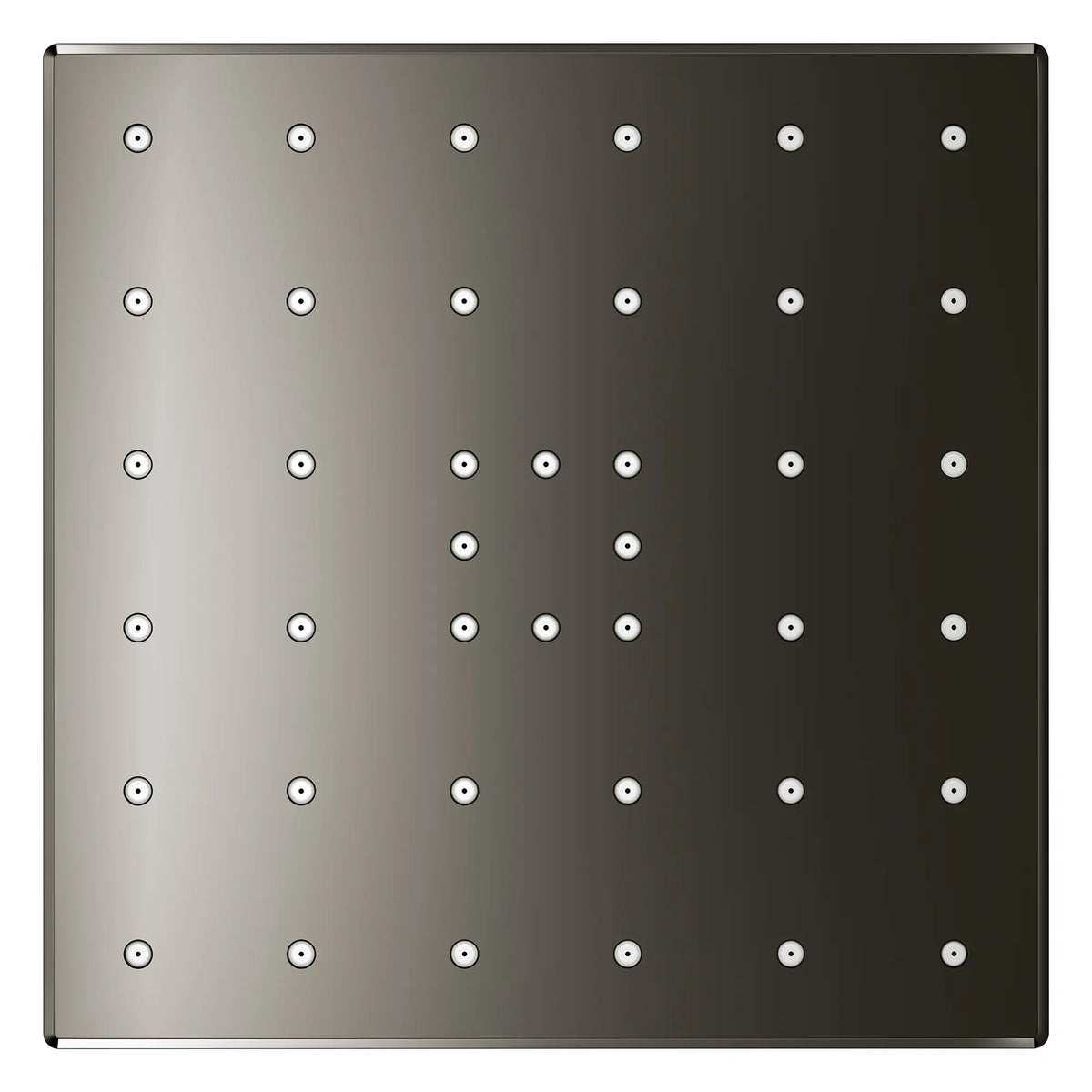 Rainshower Aqua Single Spray 5 1/2" Square Showerhead with AquaBooster 1.75 GPM (6.6 L/min) // HARD GRAPHITE // 283671_Aquabooster_SiloOther_111661A000_111668A000_004_01_0001_April2026_0_CDNwebp.webp