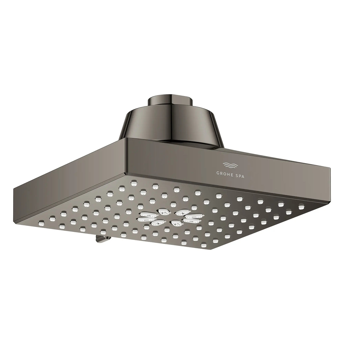 Rainshower Aqua Multi Spray 5 1/2" Square Shower Head with AquaBooster 1.75 GPM (6.6 L/min) // HARD GRAPHITE // 283677_Aquabooster_SiloOther_111672A000_111673A000_008_01_0001_April2026_0_CDNwebp.webp