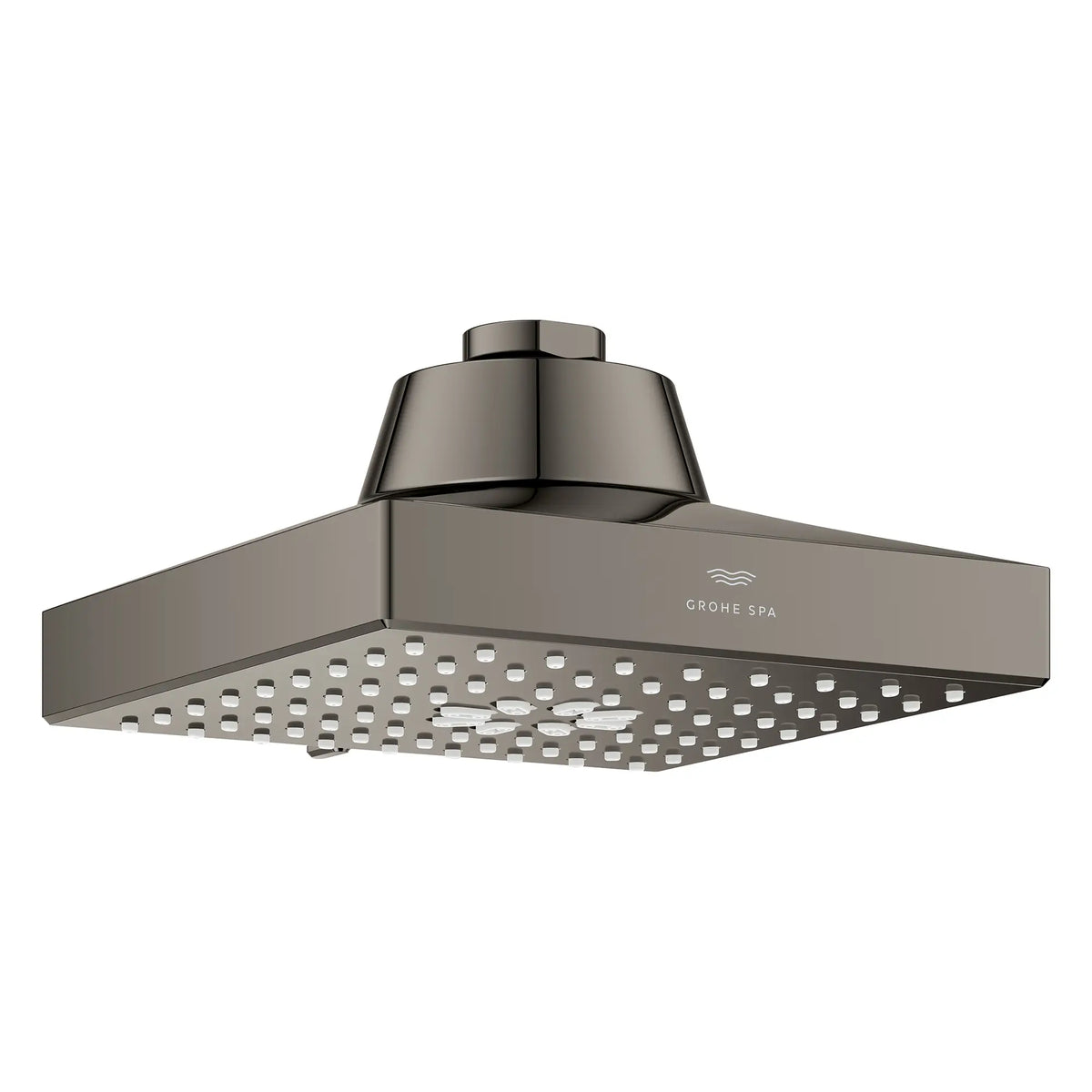 Rainshower Aqua Multi Spray 5 1/2" Square Shower Head with AquaBooster 1.75 GPM (6.6 L/min) // HARD GRAPHITE // 283678_Aquabooster_SiloOther_111672A000_111673A000_007_01_0001_April2026_0_CDNwebp.webp