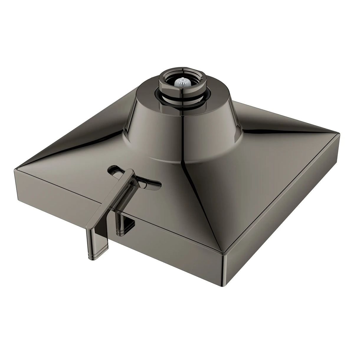Rainshower Aqua Multi Spray 5 1/2" Square Shower Head with AquaBooster 1.75 GPM (6.6 L/min) // HARD GRAPHITE // 283679_Aquabooster_SiloOther_111672A000_111673A000_009_01_0001_April2026_0_CDNwebp.webp