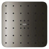 [111718A000] Euphoria 140 with AquaBooster Square Single Spray Shower Head 1.75 GPM (6.6L/min) - Matte Black