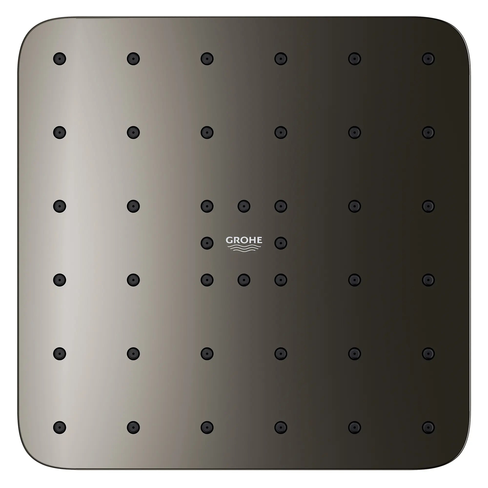 Euphoria 140 with AquaBooster Square Single Spray Shower Head 1.75 GPM (6.6L/min) // HARD GRAPHITE // 283707_Aquabooster_SiloOther_111718A000_0001_April2026_0_CDNwebp.webp