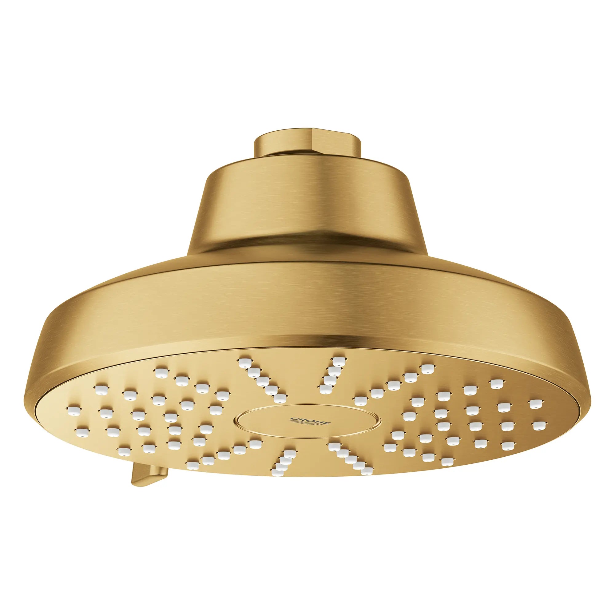 Tempesta 140 with AquaBooster Round Multi Spray Shower Head 1.75 GPM (6.6L/min) // BRUSHED COOL SUNRISE // 283739_Aquabooster_SiloOther_111746GN00_0007_April2026_0_CDNwebp.webp