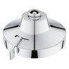 [1116110000] Rainshower Aqua 140 Multi Spray 5 1/2" Shower Head with Aqua Booster 1.75 GPM (6.6 L/min) - Hard Graphite