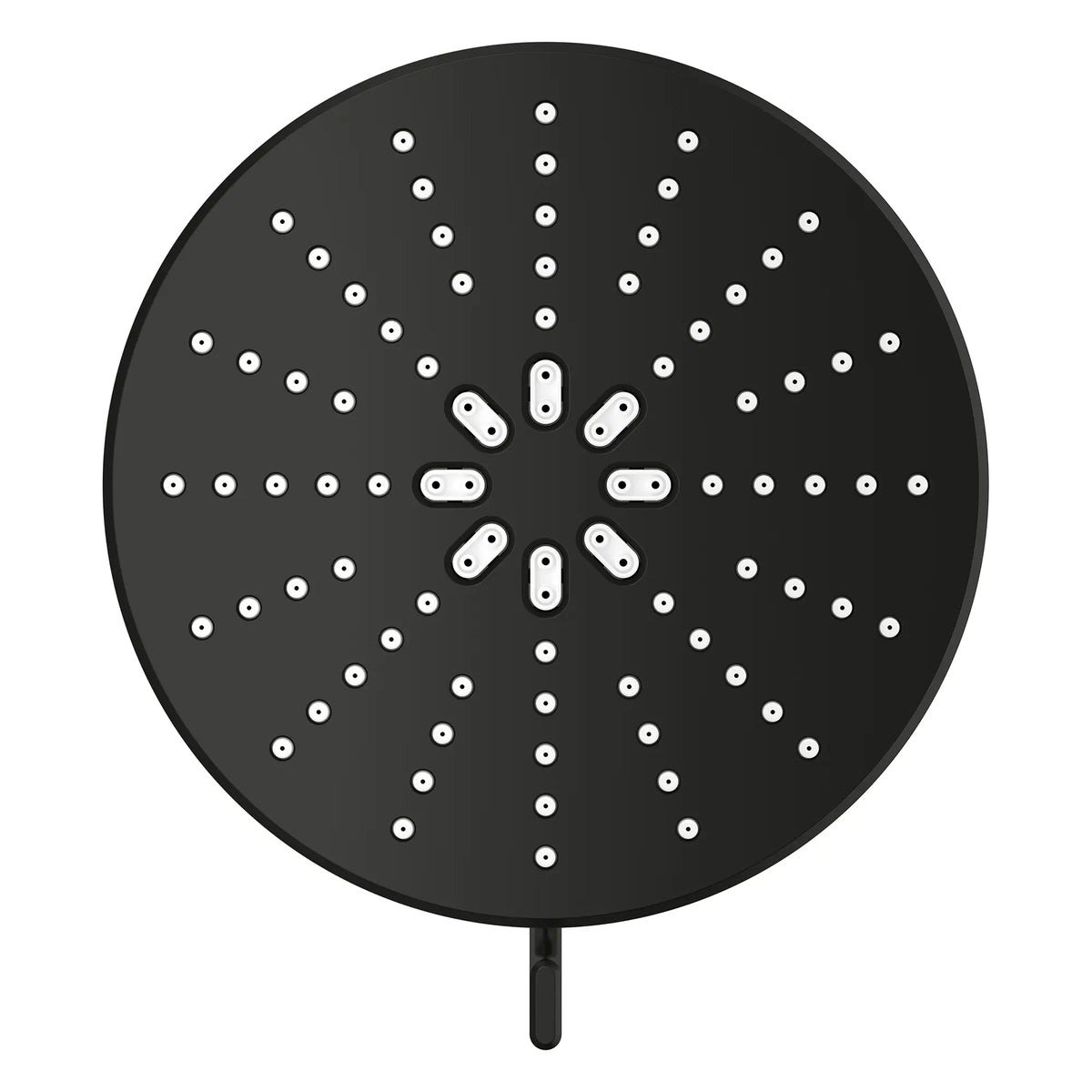 Rainshower Aqua 140 Multi Spray 5 1/2" Shower Head with AquaBooster 1.75 GPM (6.6 L/min) // MATTE BLACK // 283744_Aquabooster_SiloOther_1116112430_1116592430_0001_April2026_0_CDNwebp.webp