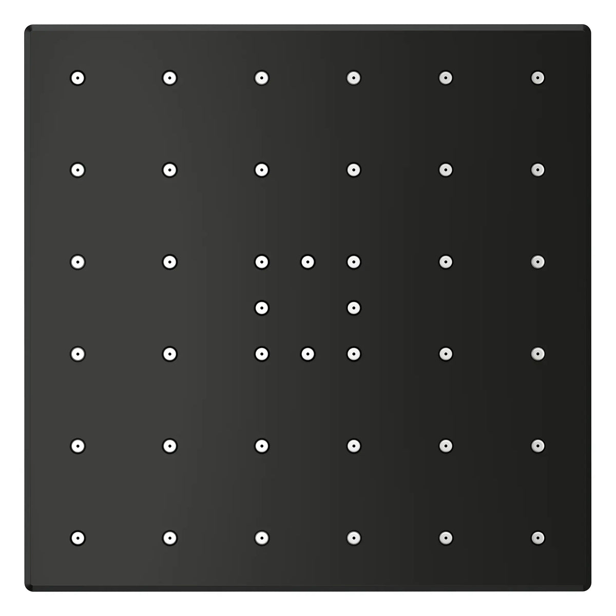 Rainshower Aqua Single Spray 5 1/2" Square Showerhead with AquaBooster 1.75 GPM (6.6 L/min) // MATTE BLACK // 283749_Aquabooster_SiloOther_1116612430_1116682430_0001_April2026_0_CDNwebp.webp