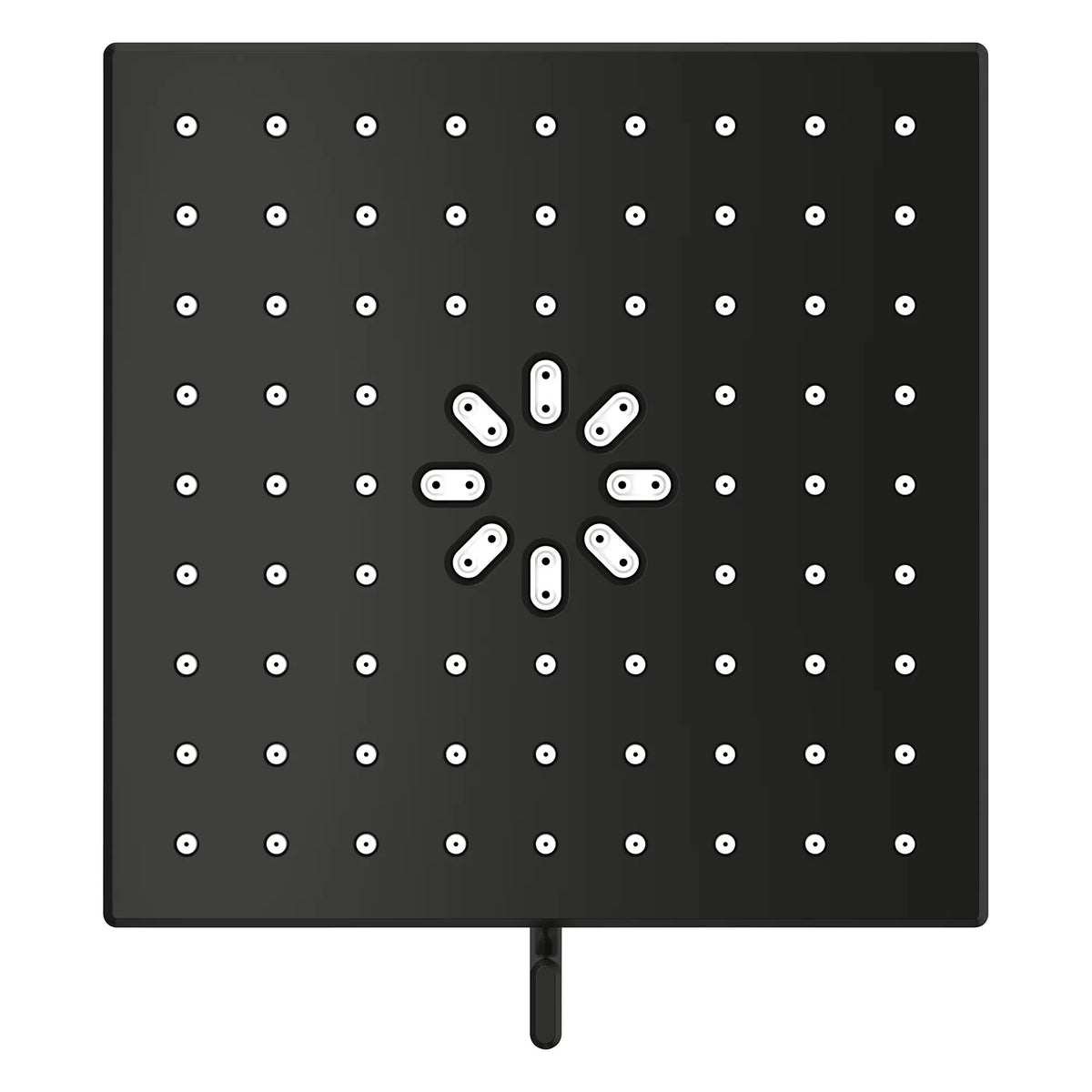 Rainshower Aqua Multi Spray 5 1/2" Square Showerhead with AquaBooster 2.5 GPM (9.5 L/min) // MATTE BLACK // 283751_Aquabooster_SiloOther_1116722430_1116732430_0001_April2026_0_CDNwebp.webp