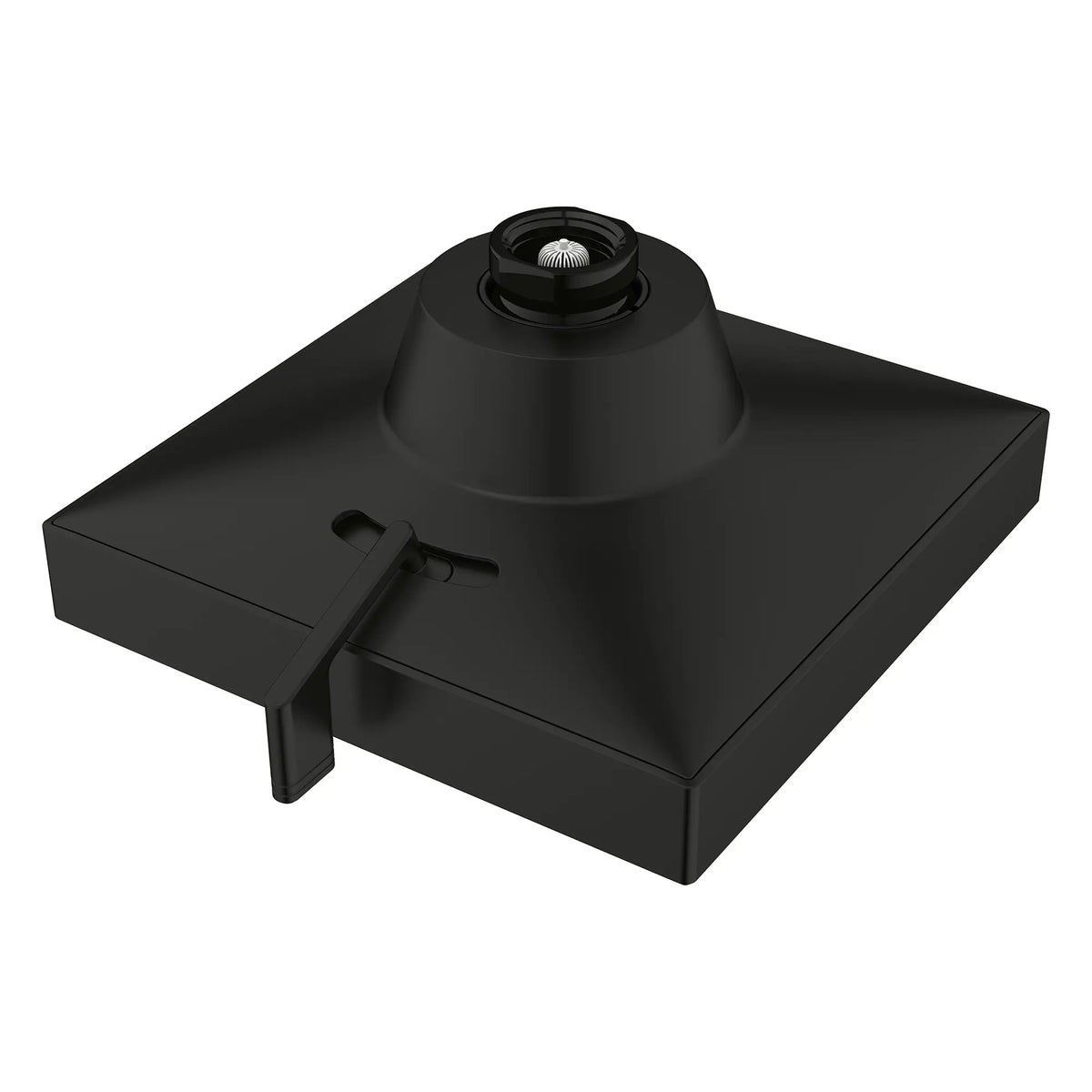 Rainshower Aqua Multi Spray 5 1/2" Square Showerhead with AquaBooster 2.5 GPM (9.5 L/min) // MATTE BLACK // 283754_Aquabooster_SiloOther_1116722430_1116732430_0004_April2026_0_CDNwebp.webp