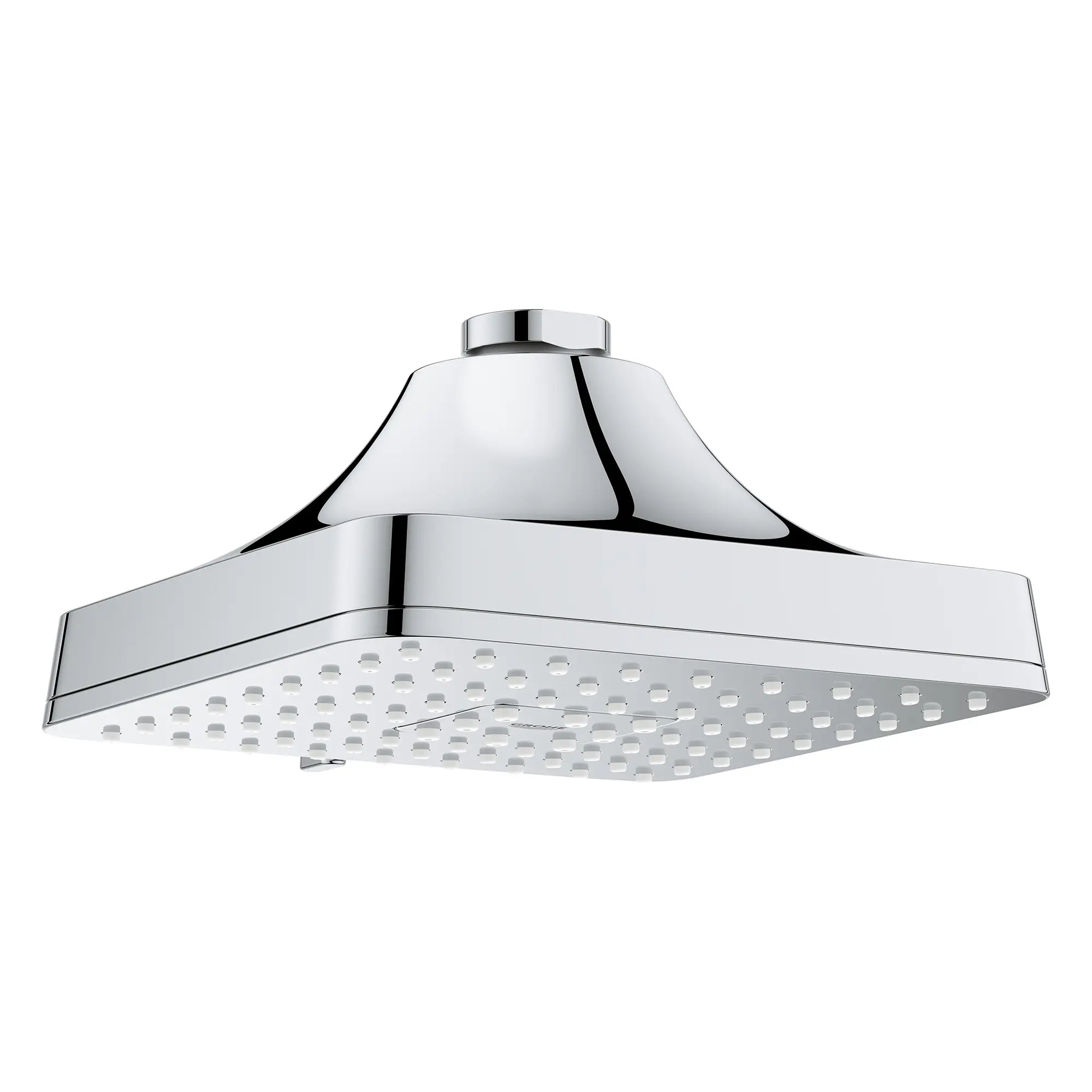 Euphoria 140 with AquaBooster Square Multi Spray Shower Head 1.75 GPM (6.6L/min) // GROHE STARLIGHT CHROME // 283764_Aquabooster_SiloOther_1117210000_0002_April2026_0_CDNwebp.webp