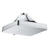 [1117210000] Euphoria 140 with AquaBooster Square Multi Spray Shower Head 1.75 GPM (6.6L/min) - Hard Graphite