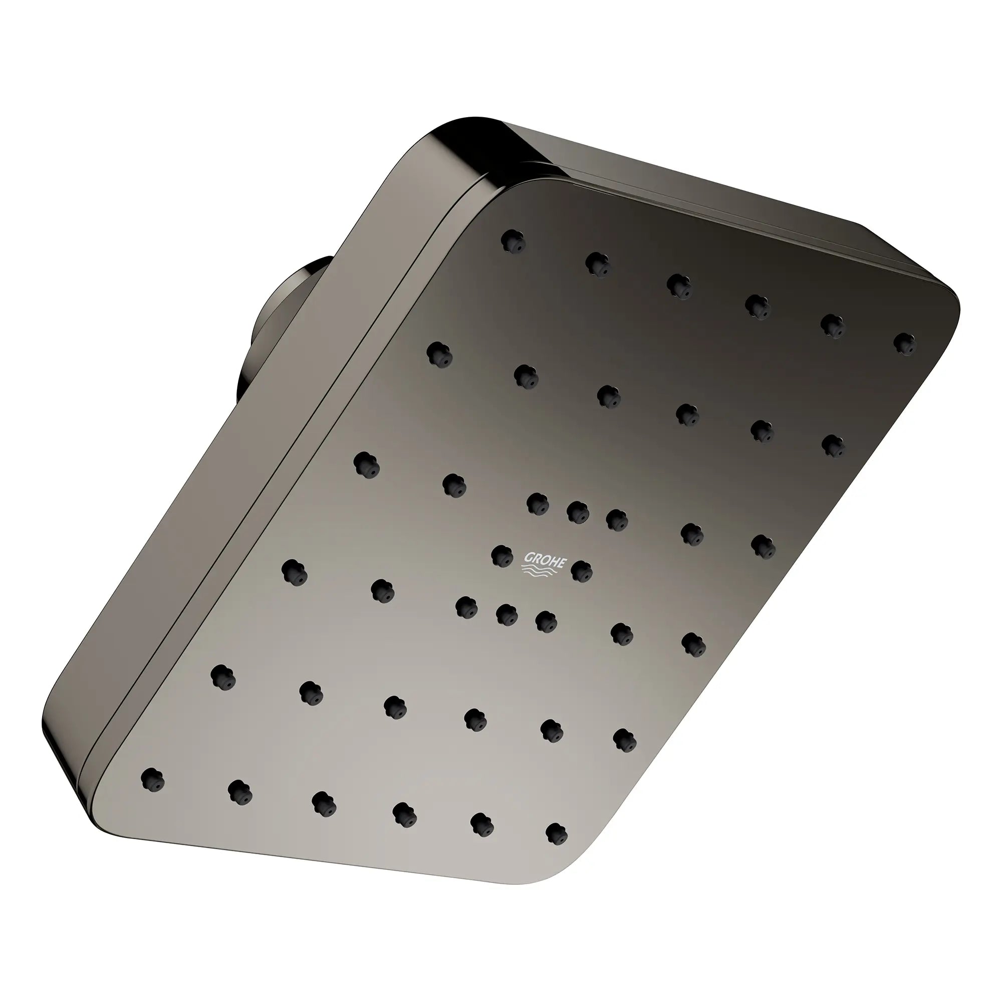 Euphoria 140 with AquaBooster Square Single Spray Shower Head 1.75 GPM (6.6L/min) // HARD GRAPHITE // 283814_Aquabooster_SiloRight_111718A000_0001_April2026_0_CDNwebp.webp