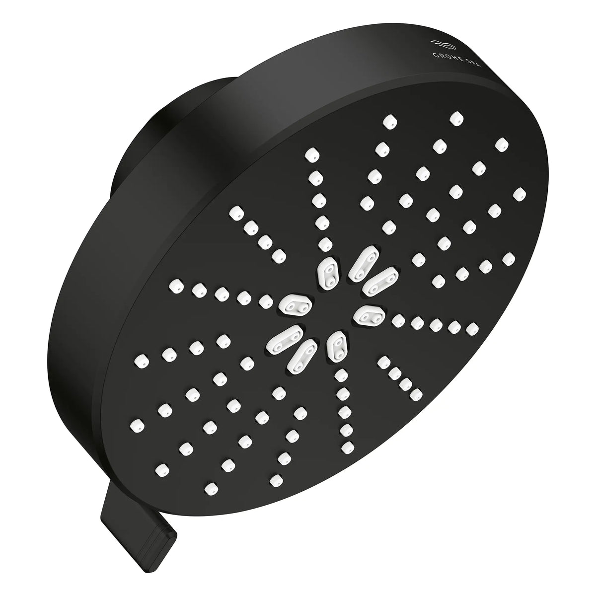 Rainshower Aqua 140 Multi Spray 5 1/2" Shower Head with AquaBooster 1.75 GPM (6.6 L/min) // MATTE BLACK // 283843_Aquabooster_SiloRight_1116112430_1116592430_0001_April2026_0_CDNwebp.webp