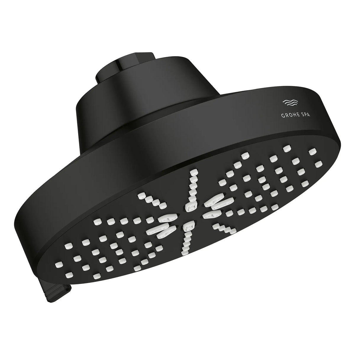 Rainshower Aqua 140 Multi Spray 5 1/2" Shower Head with AquaBooster 1.75 GPM (6.6 L/min) // MATTE BLACK // 283844_Aquabooster_SiloRight_1116112430_1116592430_0002_April2026_0_CDNwebp.webp