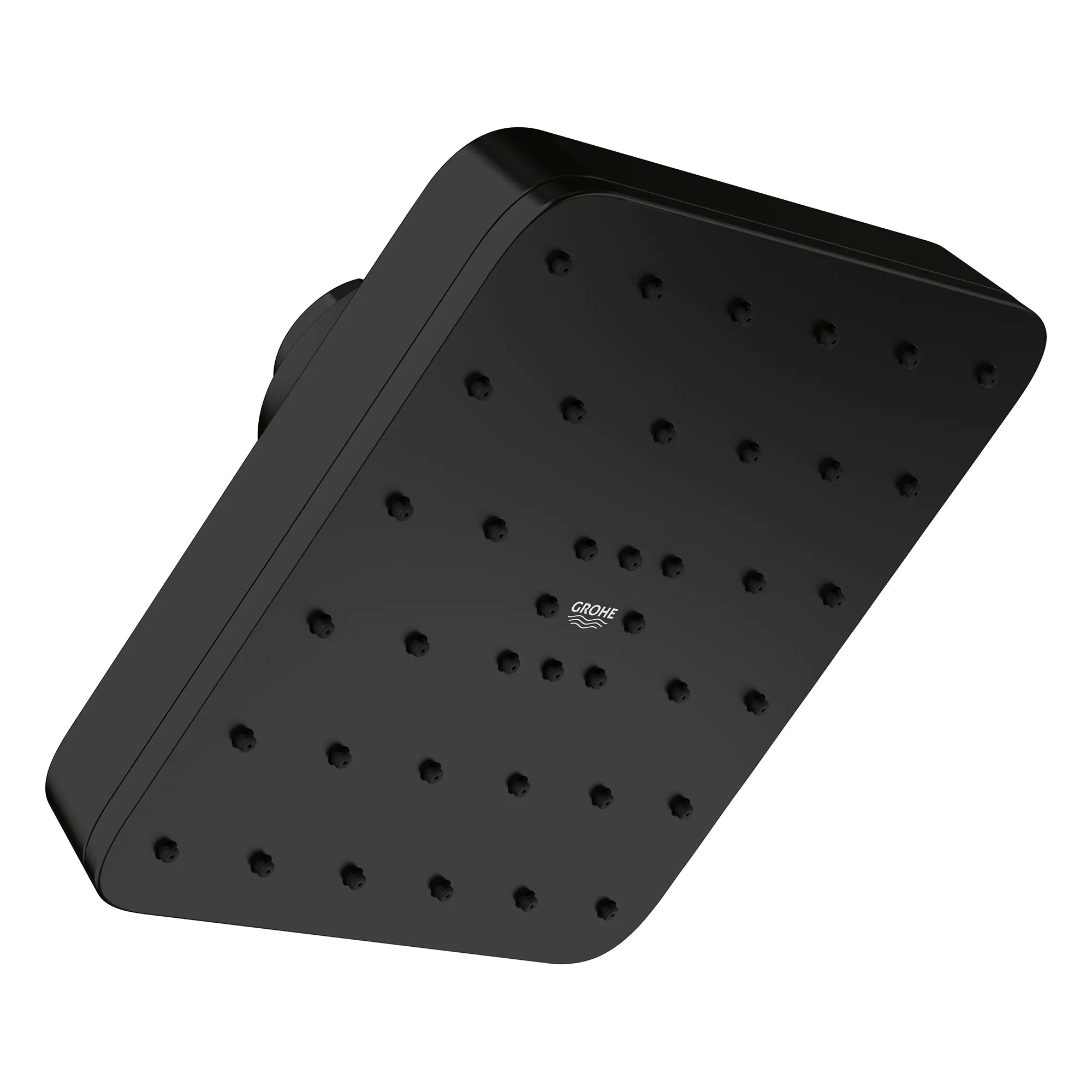 Euphoria 140 with AquaBooster Square Single Spray Shower Head 1.75 GPM (6.6L/min) // MATTE BLACK // 283854_Aquabooster_SiloRight_1117182430_0001_April2026_0_CDNwebp.webp