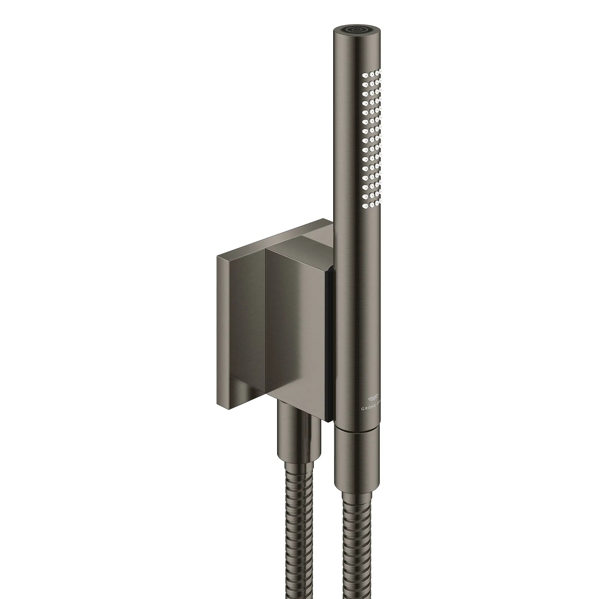 Rainshower Aqua Dual Spray Stick Handshower w/Magnetic Holder 1.75 GPM (6.6 L/min) // BRUSHED HARD GRAPHITE // 284126_Rainshower_SiloRight_105096AL00_0002_April2026_0_CDNwebp.webp