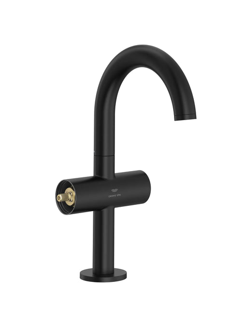 Atrio Single Hole Two-Handle M-Size Bathroom Faucet without Handles, 1.2 GPM (4.5 L/min) - Matte Black