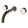 [105364A000] Atrio Private Collection 2-Handle Wall Mount Faucet, Knob Handles, 1.2 GPM (4.5L.min) - Brushed Warm Sunset