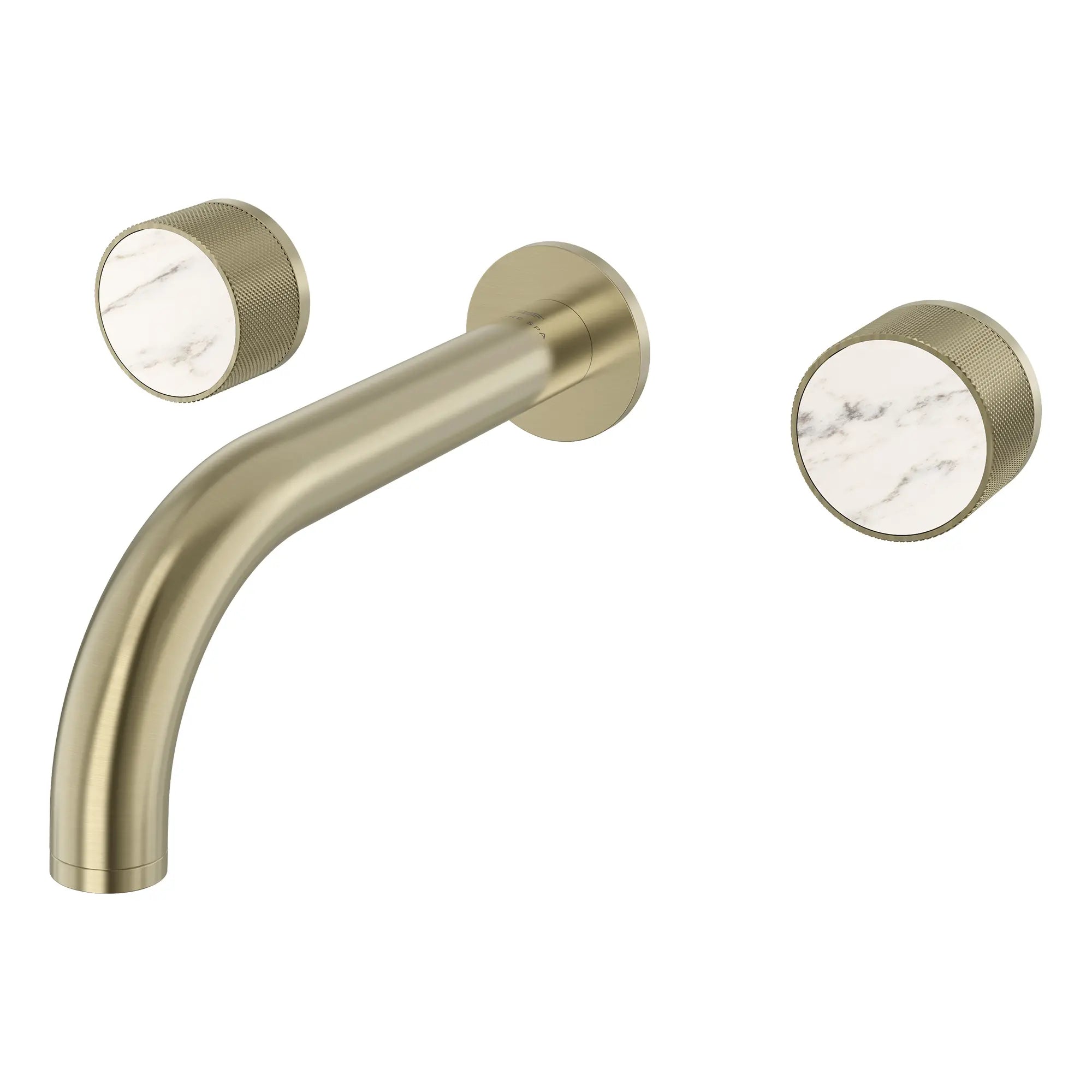 Atrio Private Collection 2-Handle Wall Mount Faucet, Knob Handles, 1.2 GPM (4.5L.min) // BRUSHED NICKEL INFINITYFINISH // 285301_Atrio_PC_SiloLeft_105364EN00_48460_0001_APRIL2026_0_CDNwebp.webp