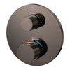 [105366A000] Atrio Private Collection Dual Function 2-Handle Thermostatic Valve Trim with Control Module with Knob Handles - GROHE StarLight Chrome