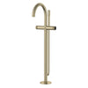 [105772EN00] Atrio Private Collection 2-Handle Free Standing Tub Filler with Knob Handles, with 1.75 GPM Hand Shower - Hard Graphite