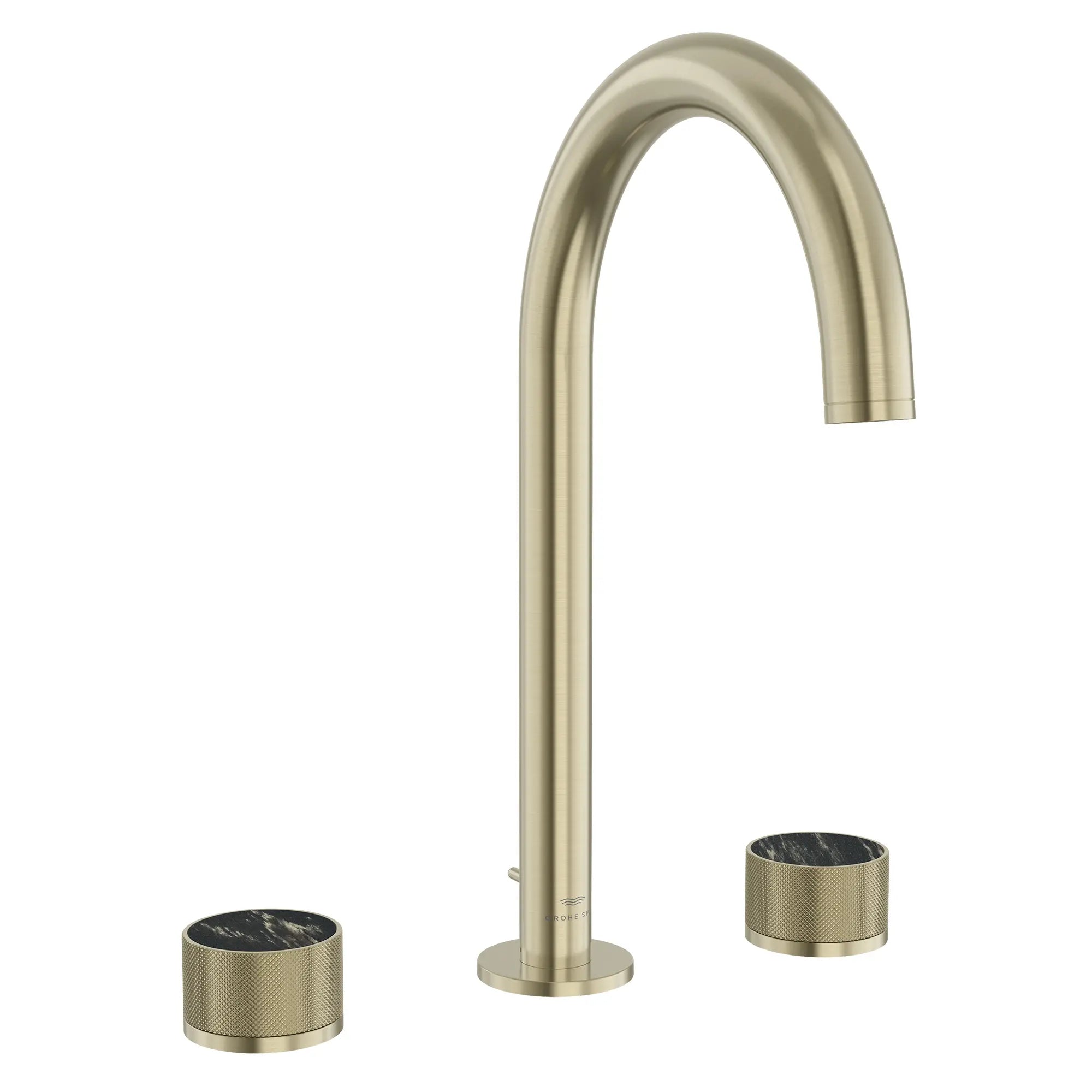 Atrio Private Collection 8-inch Widespread 2-Handle M-Size Bathroom Faucet with Knob Handles, 1.2 GPM (4.5 L/min) // BRUSHED NICKEL INFINITYFINISH // 285334_Atrio_PC_SiloRight_105339EN00_48461_0001_APRIL2026_0_CDNwebp.webp