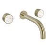 [105364EN00] Atrio Private Collection 2-Handle Wall Mount Faucet, Knob Handles, 1.2 GPM (4.5L.min) - Brushed Warm Sunset