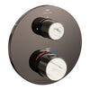 [105366A000] Atrio Private Collection Dual Function 2-Handle Thermostatic Valve Trim with Control Module with Knob Handles - GROHE StarLight Chrome