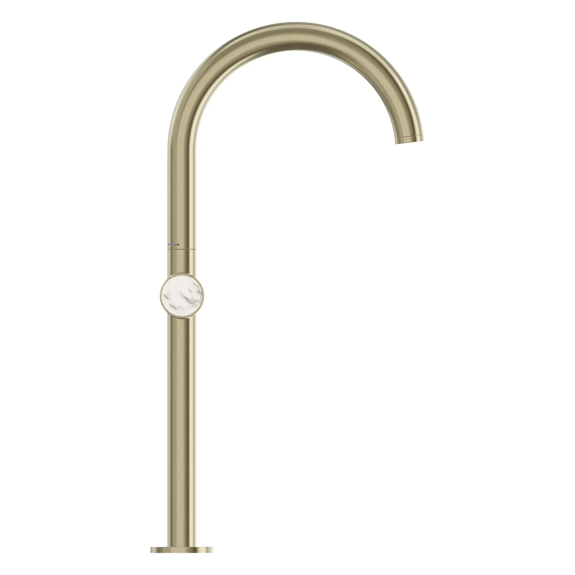 Atrio Private Collection Single Hole Two-Handle Vessel Sink Faucet with Knob Handles, 1.2 GPM (4.5 L/min) // BRUSHED NICKEL INFINITYFINISH // 285380_Atrio_PC_SiloSide_105342EN00_48456_0001_APRIL2026_0_CDNwebp.webp