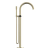 [105772EN00] Atrio Private Collection 2-Handle Free Standing Tub Filler with Knob Handles, with 1.75 GPM Hand Shower - Hard Graphite