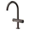 [105337A000] Atrio Private Collection Single Hole 8-Inch Widespread 2-Handle L-Size Bathroom Faucet with Knob Handles, 1.2 GPM (4.5 L/min) - Hard Graphite