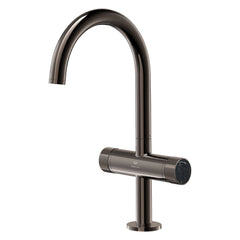 [105337A000] Atrio Private Collection Single Hole 8-Inch Widespread 2-Handle L-Size Bathroom Faucet with Knob Handles, 1.2 GPM (4.5 L/min) - Hard Graphite