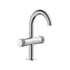 [1053410000] Atrio Private Collection Single Hole Two-Handle M-Size Bathroom Faucet with Knob Handles, 1.2 GPM (4.5 L/min) - GROHE StarLight Chrome