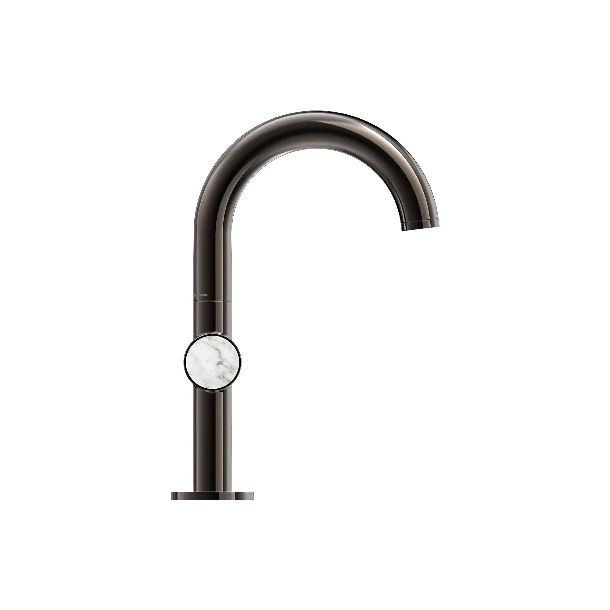 Atrio Private Collection Single Hole Two-Handle M-Size Bathroom Faucet with Knob Handles, 1.2 GPM (4.5 L/min) // HARD GRAPHITE // 285459_Atrio_SiloSide_105341A000_48456A000_0001_MARCH2026_0_CDNwebp.webp