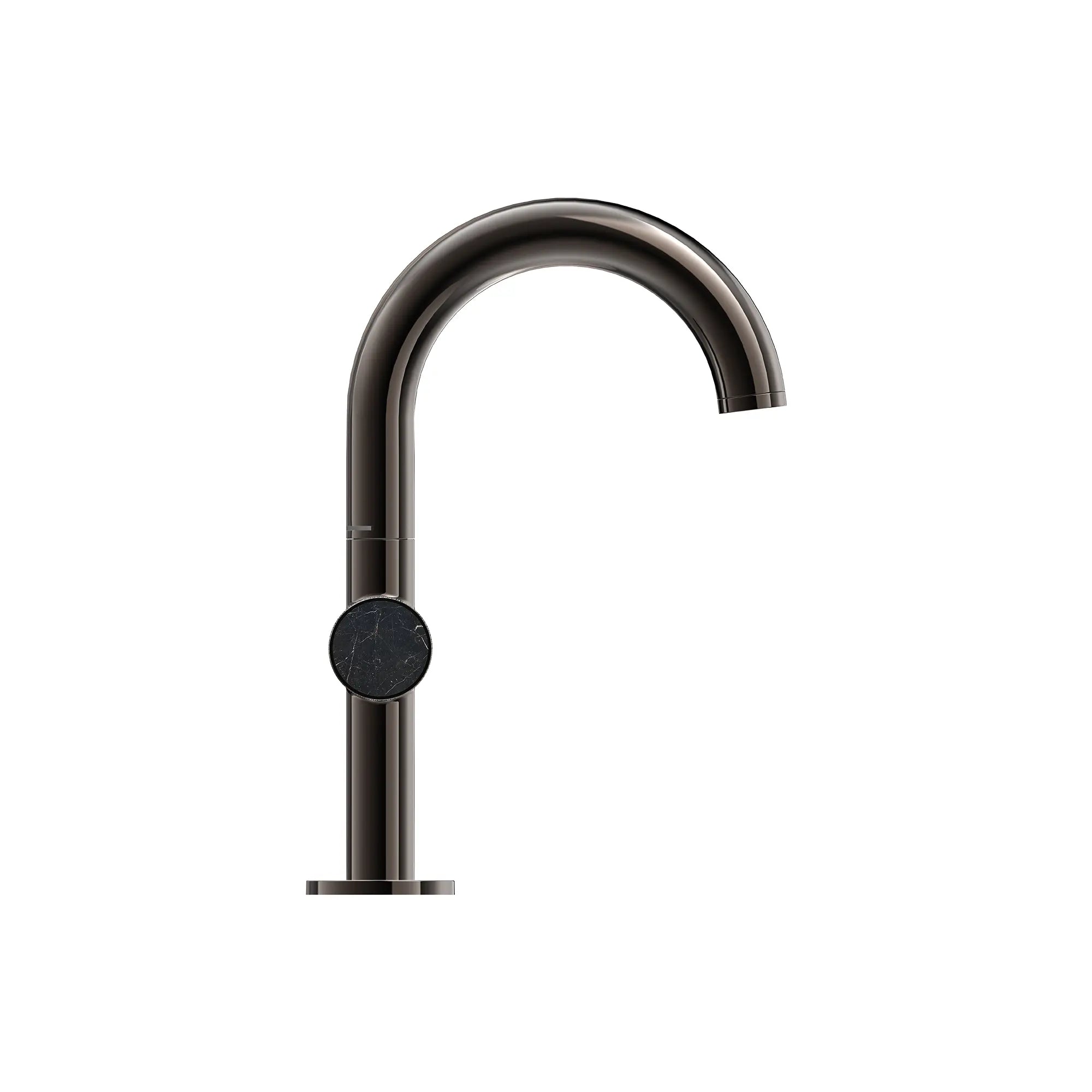 Atrio Private Collection Single Hole Two-Handle M-Size Bathroom Faucet with Knob Handles, 1.2 GPM (4.5 L/min) // HARD GRAPHITE // 285461_Atrio_SiloSide_105341A000_48457A000_0001_MARCH2026_0_CDNwebp.webp