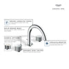 [1053380000] Atrio Private Collection 8-inch Widespread 2-Handle S-Size Bathroom Faucet, 1.2 GPM (4.5 L/min) - GROHE StarLight Chrome