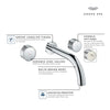 [105364DL00] Atrio Private Collection 2-Handle Wall Mount Faucet, Knob Handles, 1.2 GPM (4.5L.min) - Brushed Warm Sunset
