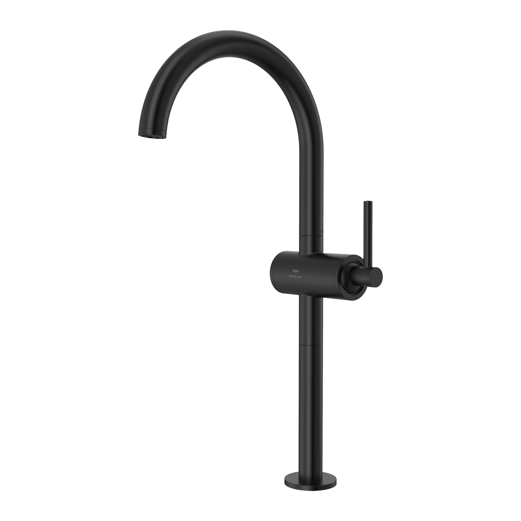 Atrio Single Hole Single-Handle Vessel Sink Faucet, 1.2 GPM (4.5 L/min) // MATTE BLACK // 286463_Atrio_PC_SiloLeft_243522430_0001_APRIL2026_0_CDNwebp.webp