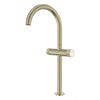 [105342EN00] Atrio Private Collection Single Hole Two-Handle Vessel Sink Faucet with Knob Handles, 1.2 GPM (4.5 L/min) - Brushed Cool Sunrise