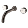 [105364A000] Atrio Private Collection 2-Handle Wall Mount Faucet, Knob Handles, 1.2 GPM (4.5L.min) - Brushed Warm Sunset