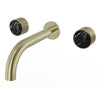 [105364EN00] Atrio Private Collection 2-Handle Wall Mount Faucet, Knob Handles, 1.2 GPM (4.5L.min) - Brushed Warm Sunset