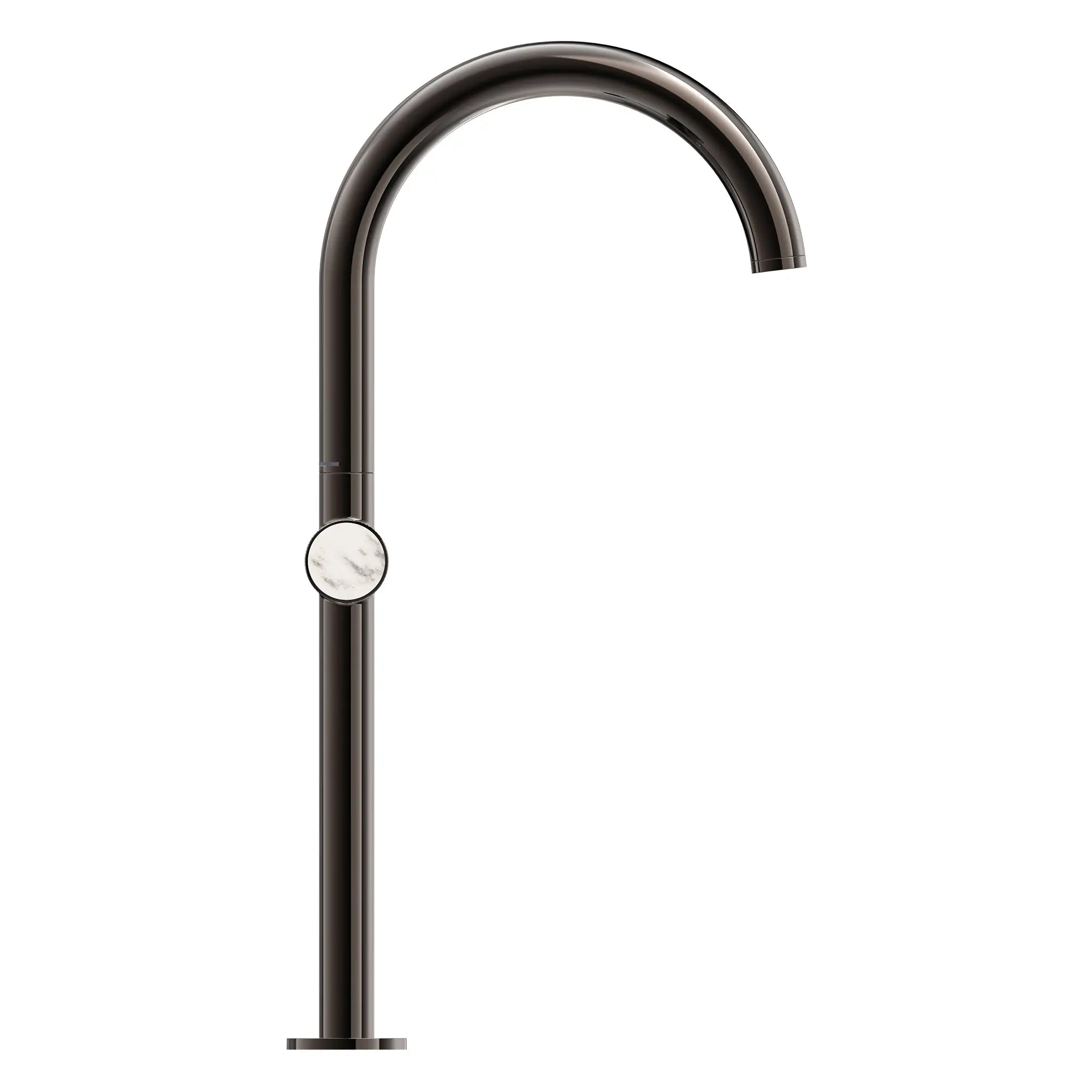 Atrio Private Collection Single Hole Two-Handle Vessel Sink Faucet with Knob Handles, 1.2 GPM (4.5 L/min) // HARD GRAPHITE // 286634_Atrio_PC_SiloSide_105342A000_48456_0001_APRIL2026_0_CDNwebp.webp