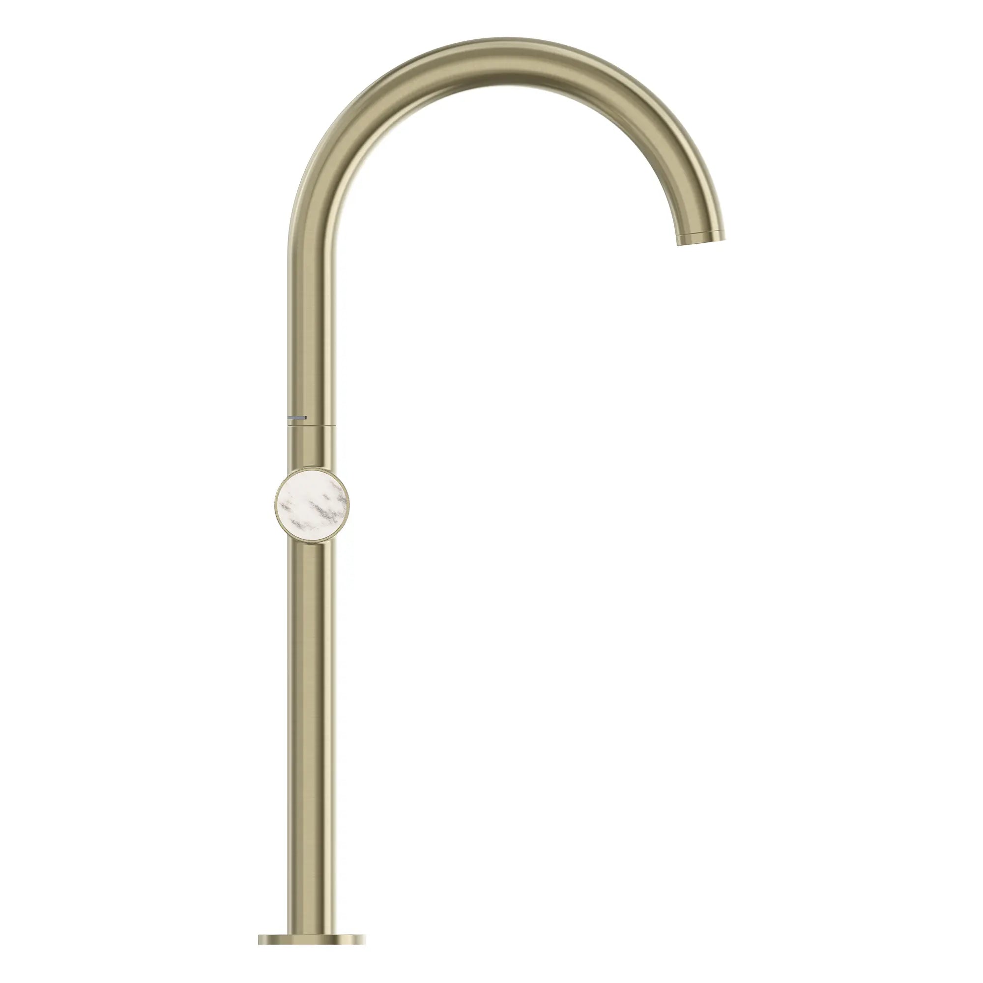 Atrio Private Collection Single Hole Two-Handle Vessel Sink Faucet with Knob Handles, 1.2 GPM (4.5 L/min) // BRUSHED NICKEL INFINITYFINISH // 286636_Atrio_PC_SiloSide_105342EN00_48456_0001_APRIL2026_0_CDNwebp.webp