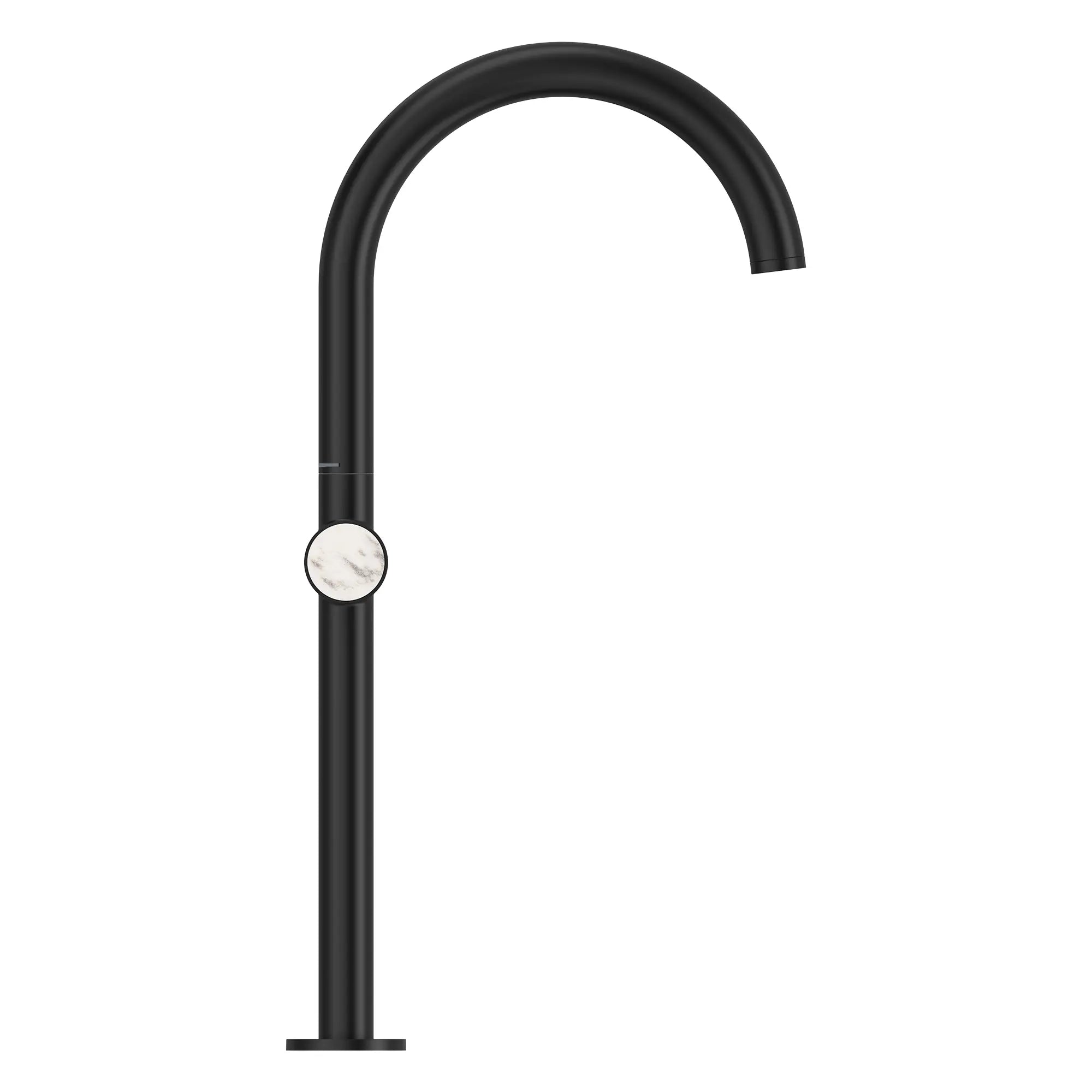 Atrio Private Collection Single Hole Two-Handle Vessel Sink Faucet with Knob Handles, 1.2 GPM (4.5 L/min) // MATTE BLACK // 286683_Atrio_PC_SiloSide_1053422430_48456_0001_APRIL2026_0_CDNwebp.webp