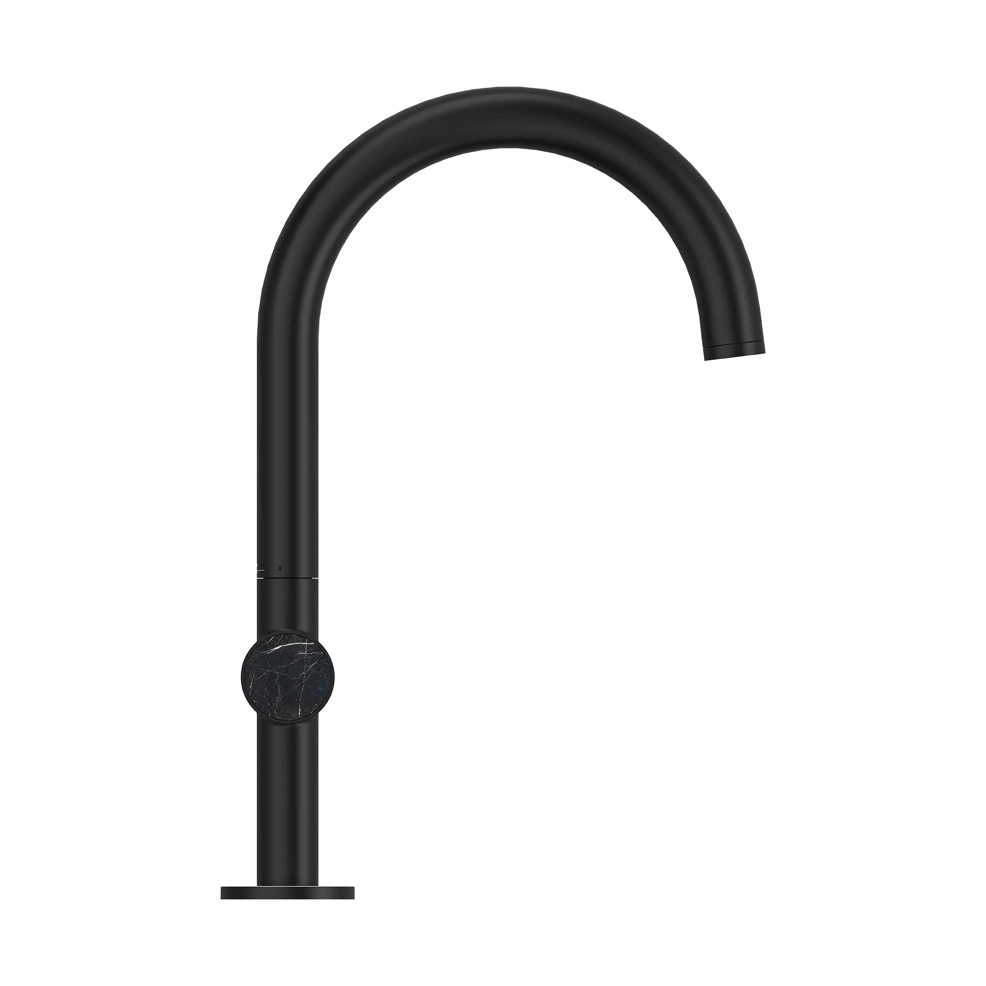 Atrio Private Collection Single Hole 8-Inch Widespread 2-Handle L-Size Bathroom Faucet with Knob Handles, 1.2 GPM (4.5 L/min) // MATTE BLACK // 286749_Atrio_SiloSide_1053372430_484572430_0001_MARCH2026_0_CDNwebp.webp