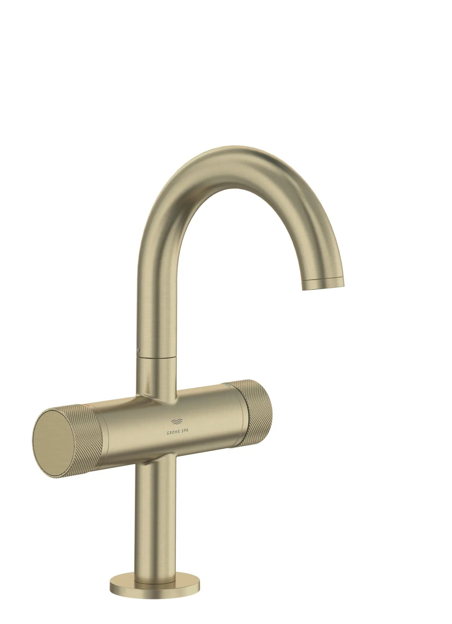 Atrio Private Collection Single Hole Two-Handle M-Size Bathroom Faucet with Knob Handles, 1.2 GPM (4.5 L/min) // BRUSHED NICKEL INFINITYFINISH // 287113_Atrio_SiloRight_105341EN00_0001_MARCH2026_0_CDNwebp.webp