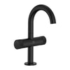[1053412430] Atrio Private Collection Single Hole Two-Handle M-Size Bathroom Faucet with Knob Handles, 1.2 GPM (4.5 L/min) - Hard Graphite