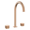 [105339DL00] Atrio Private Collection 8-inch Widespread 2-Handle M-Size Bathroom Faucet with Knob Handles, 1.2 GPM (4.5 L/min) - Brushed Warm Sunset