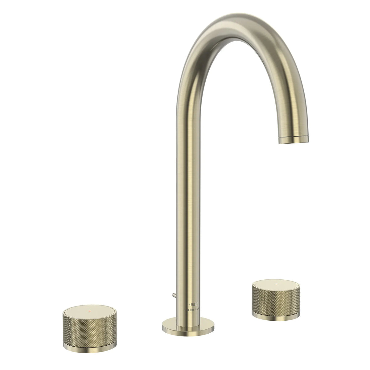 Atrio Private Collection 8-inch Widespread 2-Handle M-Size Bathroom Faucet with Knob Handles, 1.2 GPM (4.5 L/min) // BRUSHED NICKEL INFINITYFINISH // 287124_Atrio_PC_SiloRight_105339EN00_0001_JUNE2026_1_CDNwebp.webp