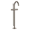 [105772AL00] Atrio Private Collection 2-Handle Free Standing Tub Filler with Knob Handles, with 1.75 GPM Hand Shower - Hard Graphite